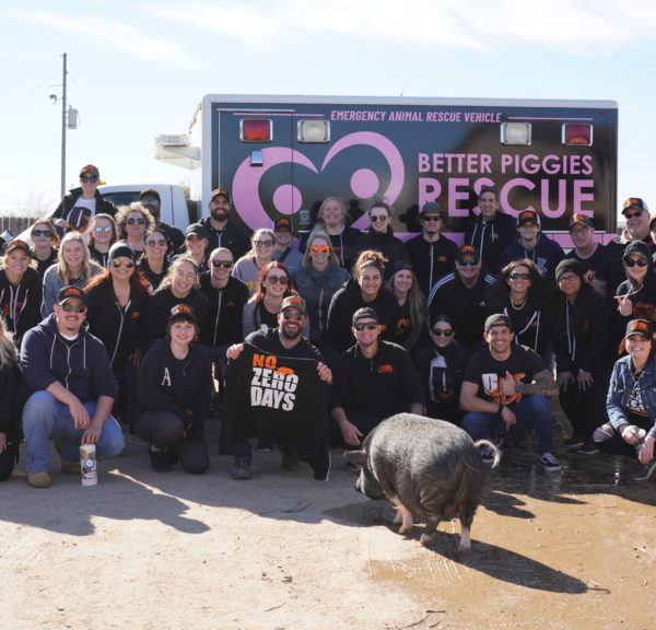 Better Piggies Rescue Group Photo