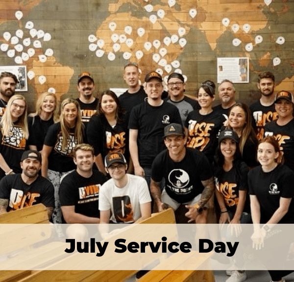 July Service Day Group Photo