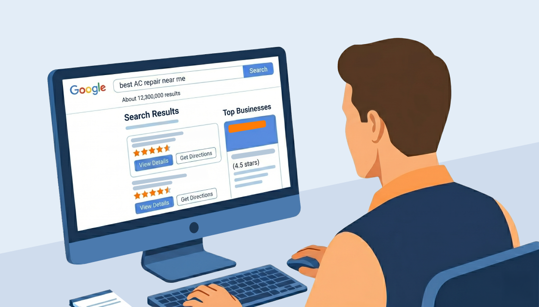 Agentic AI Search for Home Service Companies